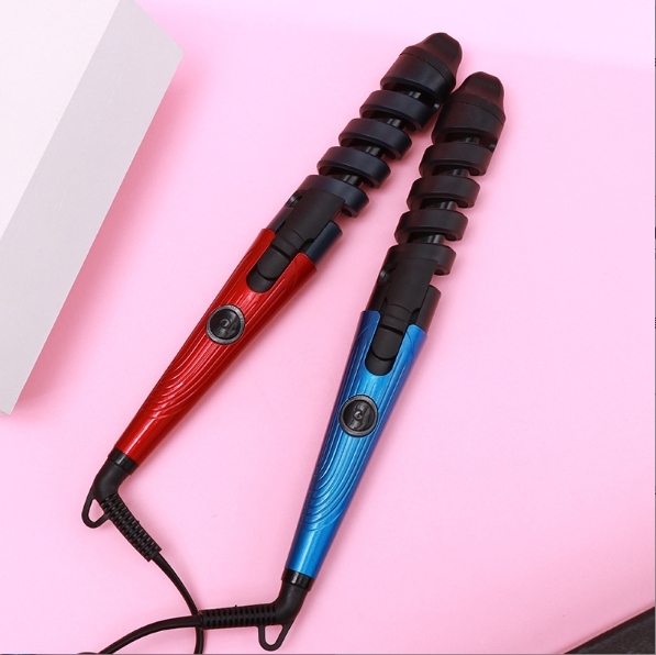 Rizador de pelo eléctrico de cerámica totalmente automático, herramienta de peluquería para ondas grandes, rizador de iones negativos