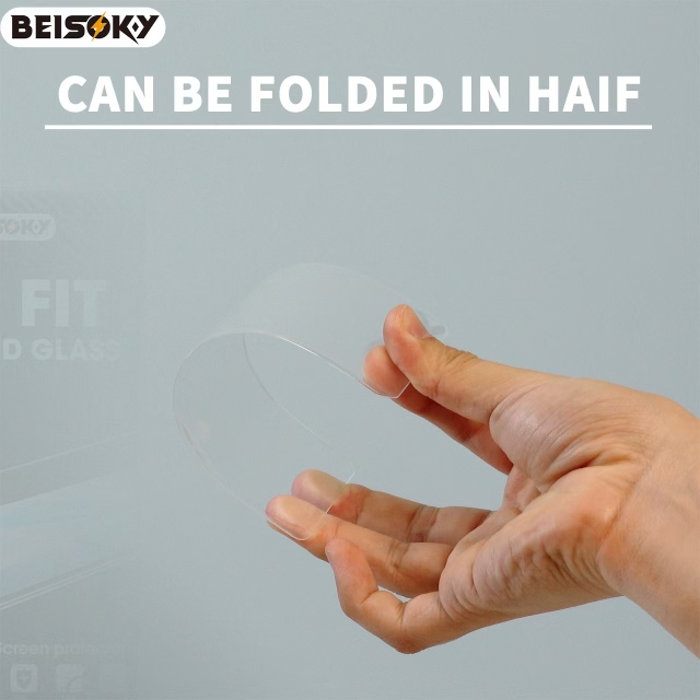 BEISOKY 3D Full Curved Uv Liquid Light Tempered Glass Screen Protector with Retail Package for samsung galaxy S23 S22ultra Films