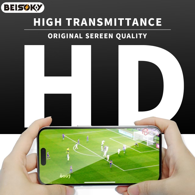 BEISOKY 9H Premium Privacy Tempered Glass With Easy Installation Tool High Quality Anti SPY for Iphone 16 15 Pro Max Screen Protector