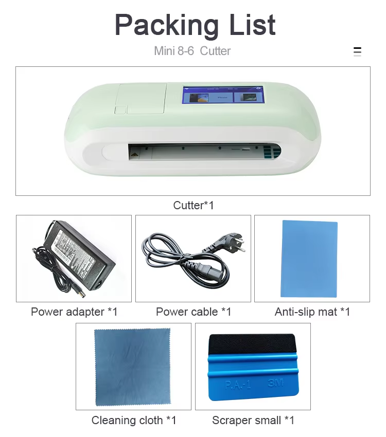 BEISOKY Wholesale Mini 8 Hydrogel Cutting Plotter Hydrogel Cutting Machine for Mobile Phone Screen Protector