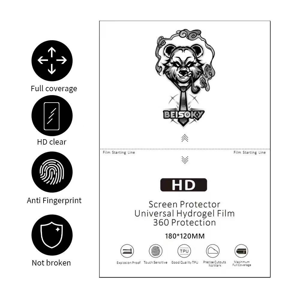 BEISOKY Factory Direct Supply 120*180mm HD Anti Shock Cutting Film Sheet Explosion Proof Material for Cut Film Machine