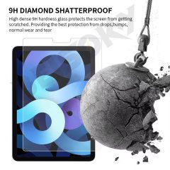 BEISOKY Factory Direct Sale 0.4mm 9H Explosion-proof Tablet High Clear Tempered Glass for ipad Screen Protector 10.2