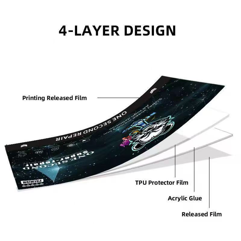 BEISOKY Wholesale Best Selling Good Quality Auto Repair Universal TPU Cutting Film 120*180mm Self Repair Screen Protector