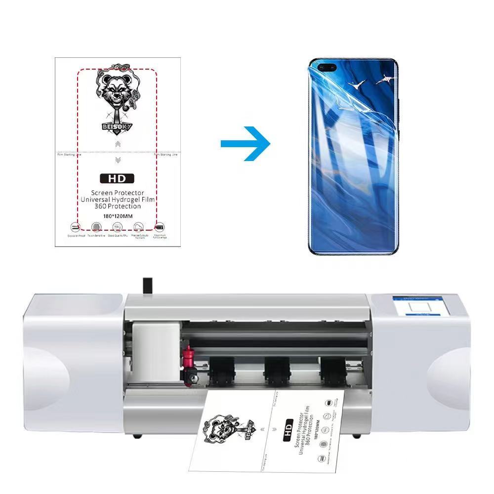 BEISOKY Factory Direct Supply 120*180mm HD Anti Shock Cutting Film Sheet Explosion Proof Material for Cut Film Machine