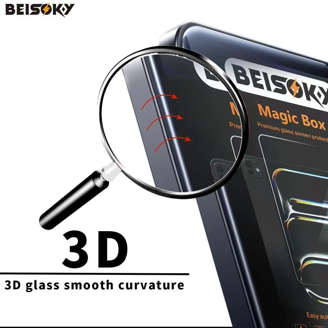 BEISOKY Wholesale Easy Installation Tool Tablet Tempered Glass Screen Protector for Ipad Mini 6 5 4 3 Pro 12.9" 11"
