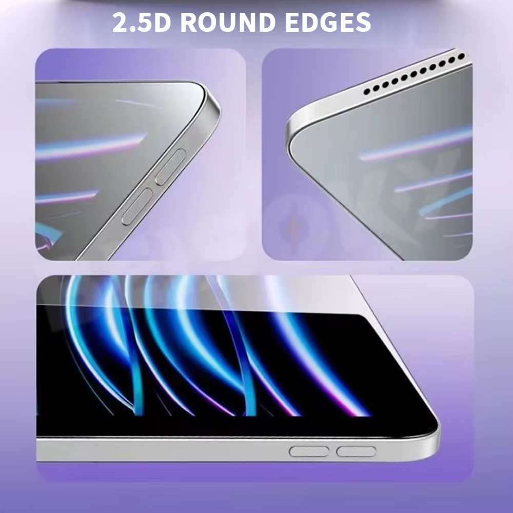 BEISOKY For iPad Pro 11 2024 Screen Protector Tempered Glass Easiest Installation Easy Install Air 10.9 10.5 Inch 10.2 9.7 Mini 6 8.3