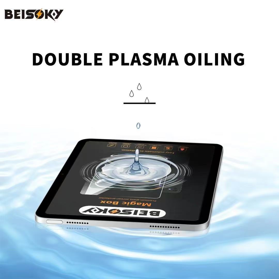 BEISOKY Wholesale Easy Installation Tool Tablet Tempered Glass Screen Protector for Ipad Mini 6 5 4 3 Pro 12.9" 11"