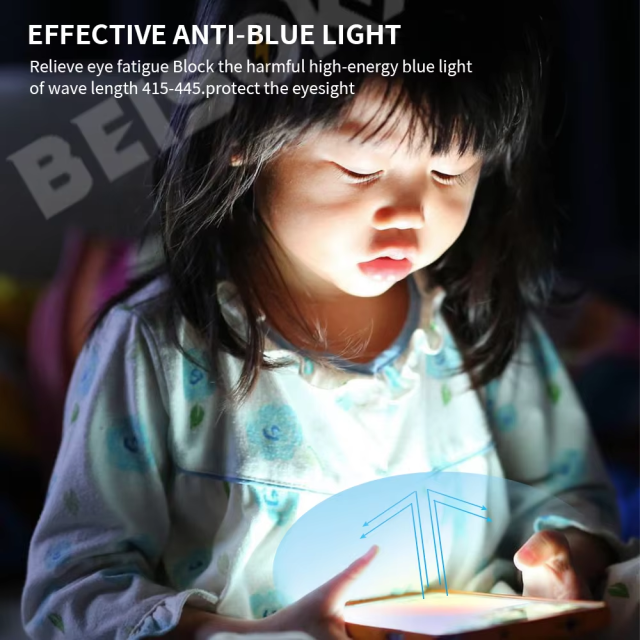 BEISOKY Hot Sale Top Quality Anti Blue Ray Screen Protector 120*180mm Anti Blue Light Cutting Film Sheet