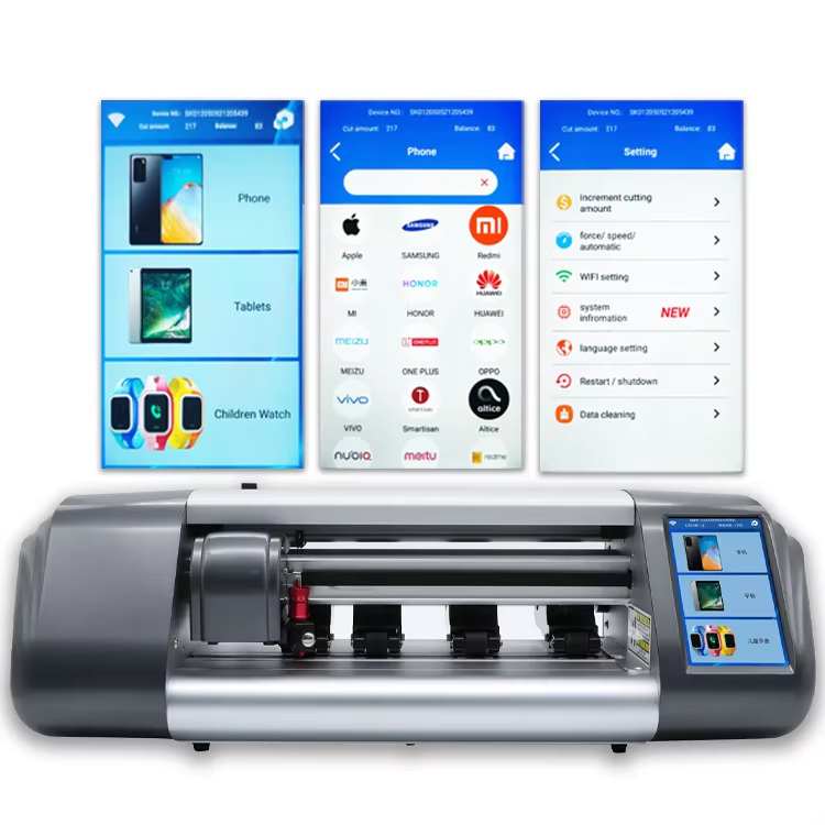 BEISOKY Factory Wholesale Mobile Film Skin Hydrogel Cutting Machine Mobile Skin Cutter Mobile Skin Cutting Plotter