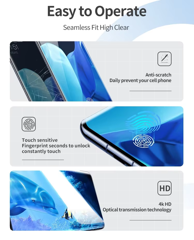 BEISOKY New Arrival UV Vacuum Curing Machine TPU UV Screen Protector UV Cure Machine UV Laminate Machine for Curved Mobile Phone