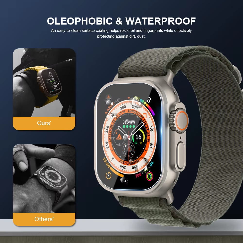 BEISOKY Premium Anti-scratch Ultra Clear Smart Watch Glass