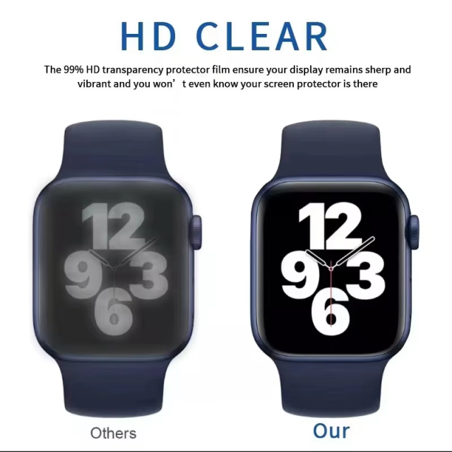 BEISOKY Hydrogel 3D Soft TPU Film for Apple watch