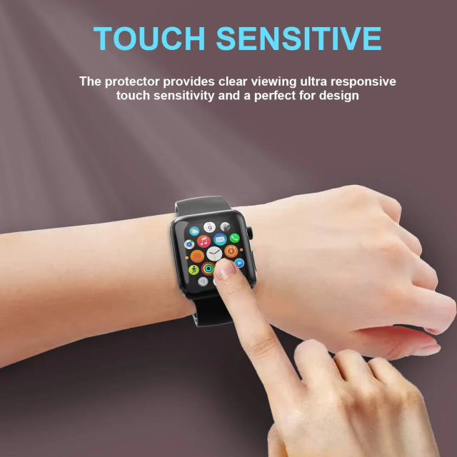 BEISOKY Smart Watch TPU Hydrogel Watch Screen Protector