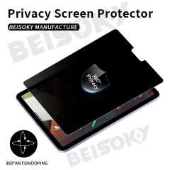 BEISOKY New Product 360 Degree Privacy Screen Protector Anti Peeping Privacy Filter Screen Protector for iPad Pro 11 12.9 Inch