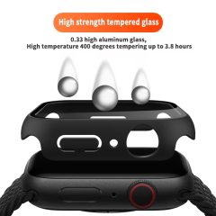 BEISOKY 3D Smart watch case glass screen protector