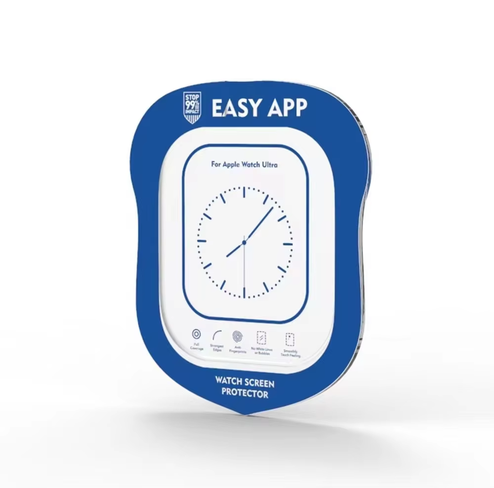 BEISOKY Easy Install Tempered Glass for apple Watch ultra 49mm
