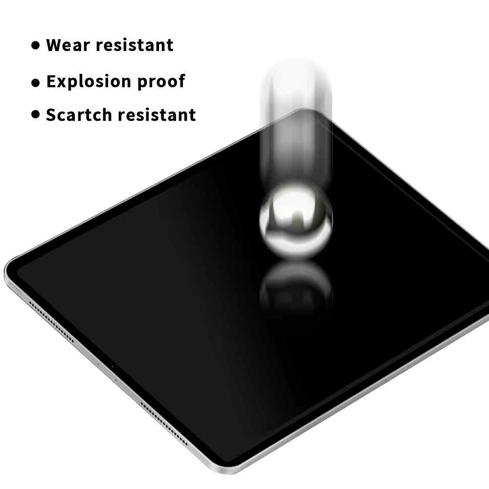 BEISOKY Bubble Free Privacy 9H 2.5D Tempered Glass for iPad Pro 2021 2022 2023 Tablet Film 11 Inch Anti-spy Screen Protector