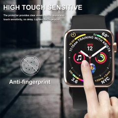 BEISOKY 3D Bubble Free Smart Watch Glass Screen Protector