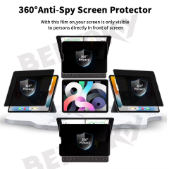 BEISOKY New Product 360 Degree Privacy Screen Protector Anti Peeping Privacy Filter Screen Protector for iPad Pro 11 12.9 Inch