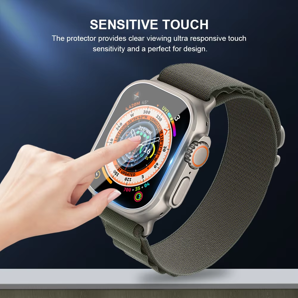 BEISOKY Premium Anti-scratch Ultra Clear Smart Watch Glass