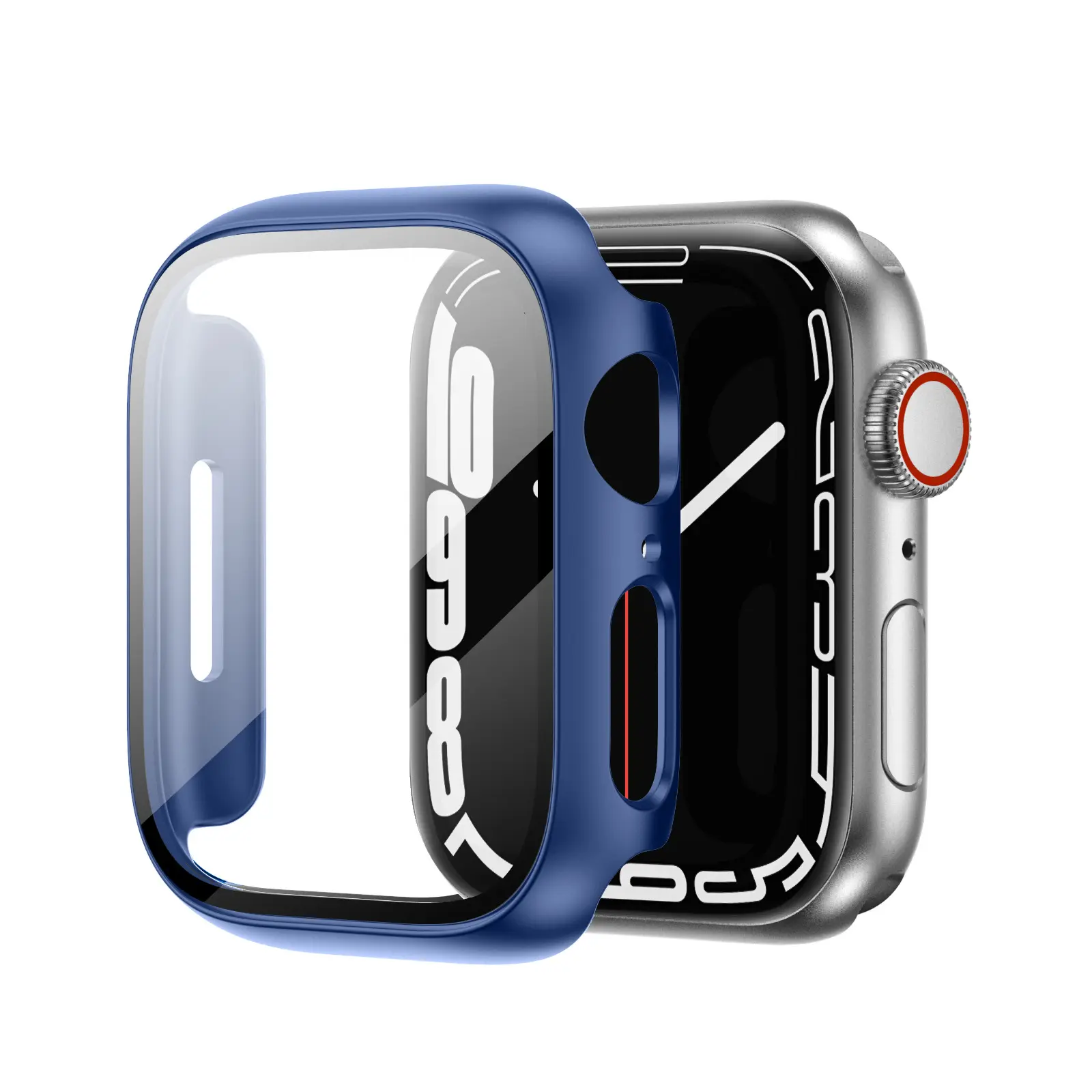 BEISOKY 3D Smart watch case glass screen protector