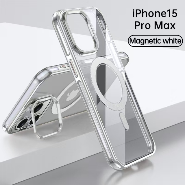 Wlons Hidden Metal Bracket Magsafe Phone Cover