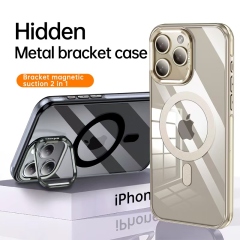 Wlons Hidden Metal Bracket Magsafe Phone Cover