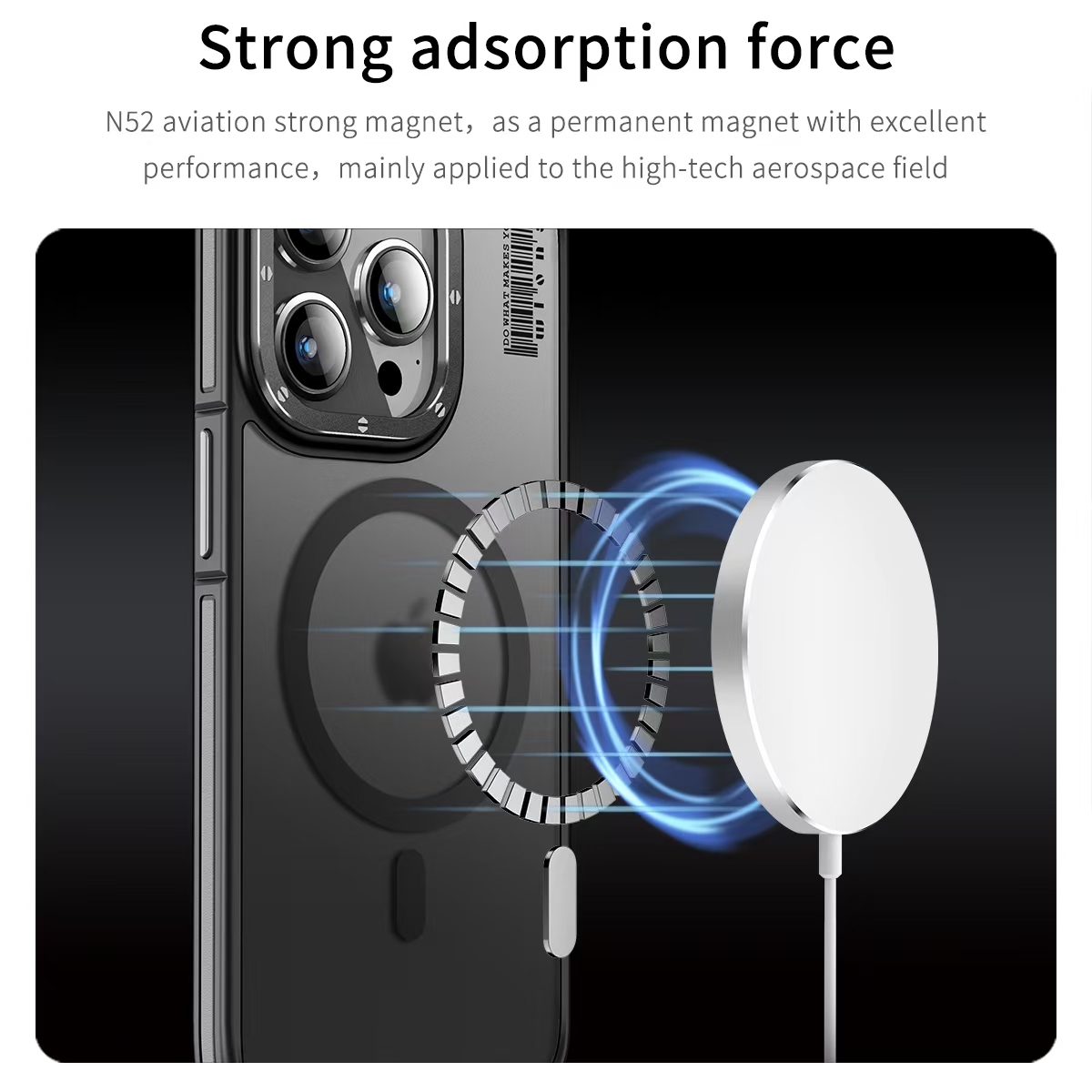 Wlons Shockproof Double Colors Edge Metal Lens Frame Phone Cover