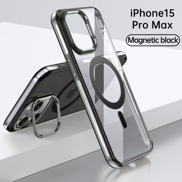 Wlons Hidden Metal Bracket Magsafe Phone Cover