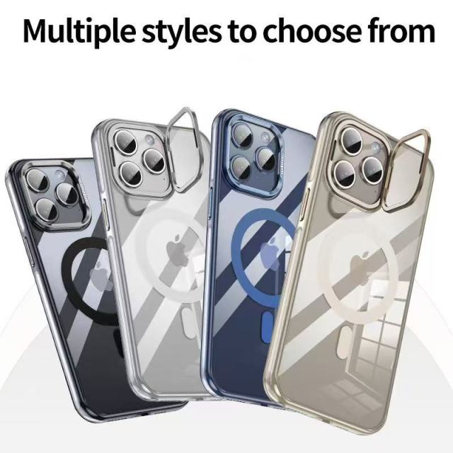 Wlons Hidden Metal Bracket Magsafe Phone Cover