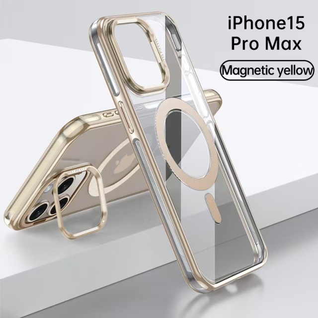 Wlons Hidden Metal Bracket Magsafe Phone Cover