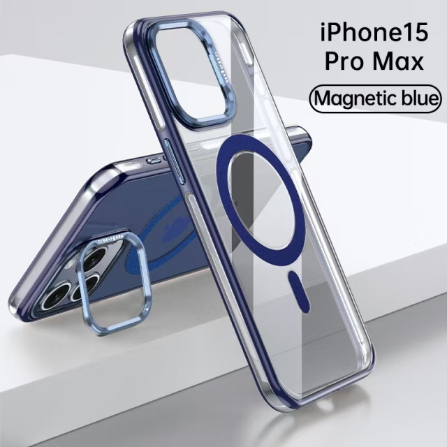 Wlons Hidden Metal Bracket Magsafe Phone Cover