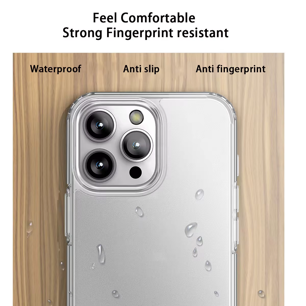 Wlons Shockproof Matte Anti-fingerprint Phone Case