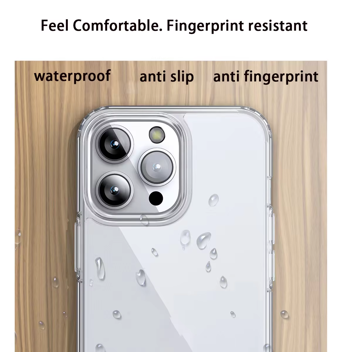 Wlons Brand High Transparent Surface Shockproof Phone Case