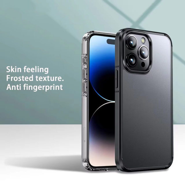 Wlons Shockproof Matte Anti-fingerprint Phone Case