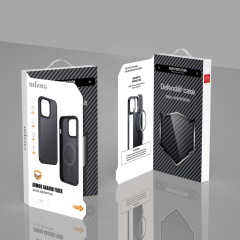 Wlons Real Carbon Fiber Built-in Magnetic Phone Case