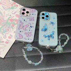 BEISOKY Women's design 2IN1 TPU Mobile Phone Cases With Bracelet