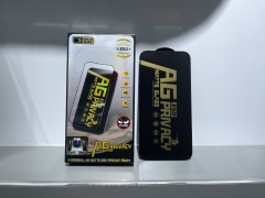 BEISOKY High Quality Full Cover Glue ESD AG Matte Anti-Spy Screen Protector Privacy Tempered Glass