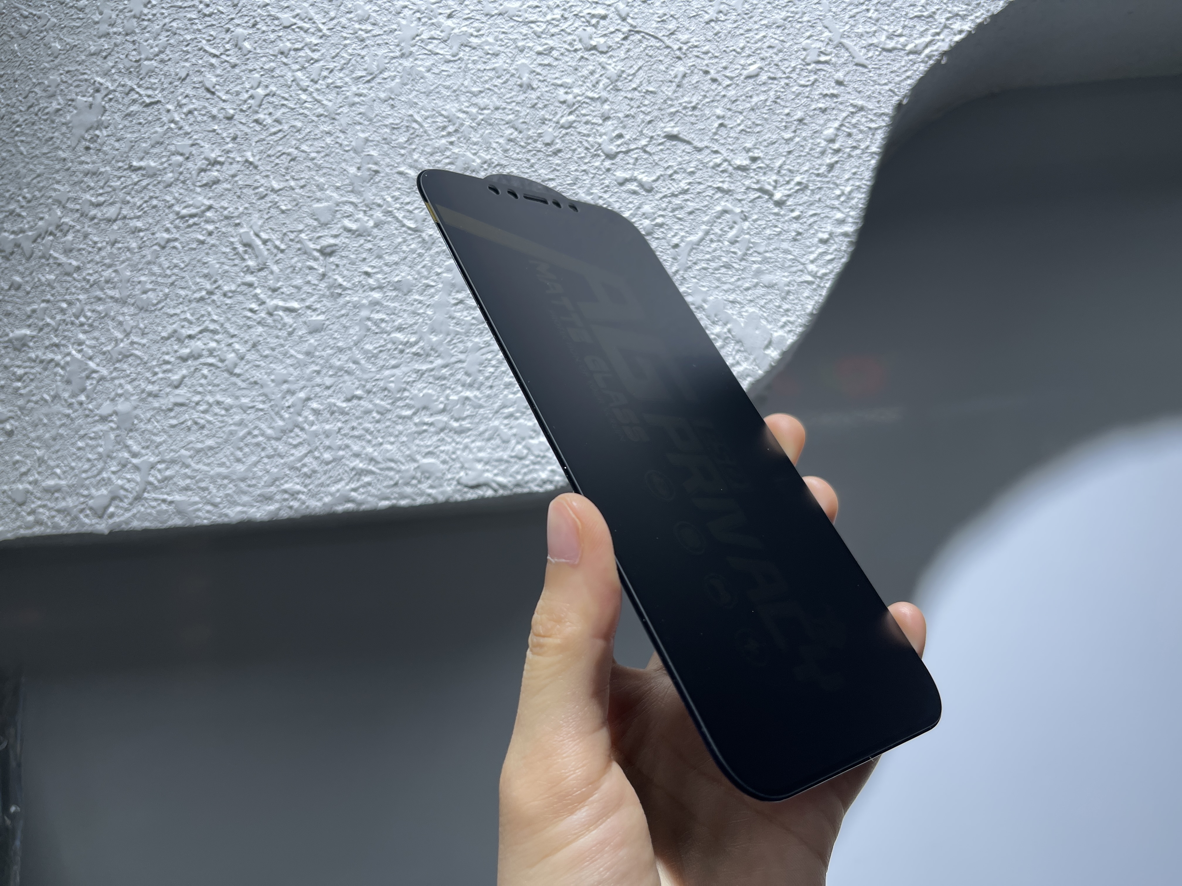 BEISOKY High Quality Full Cover Glue ESD AG Matte Anti-Spy Screen Protector Privacy Tempered Glass