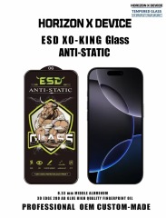 BEISOKY Anti-Dust Anti-static Protection ESD 9H Tempered Glass Screen Protector