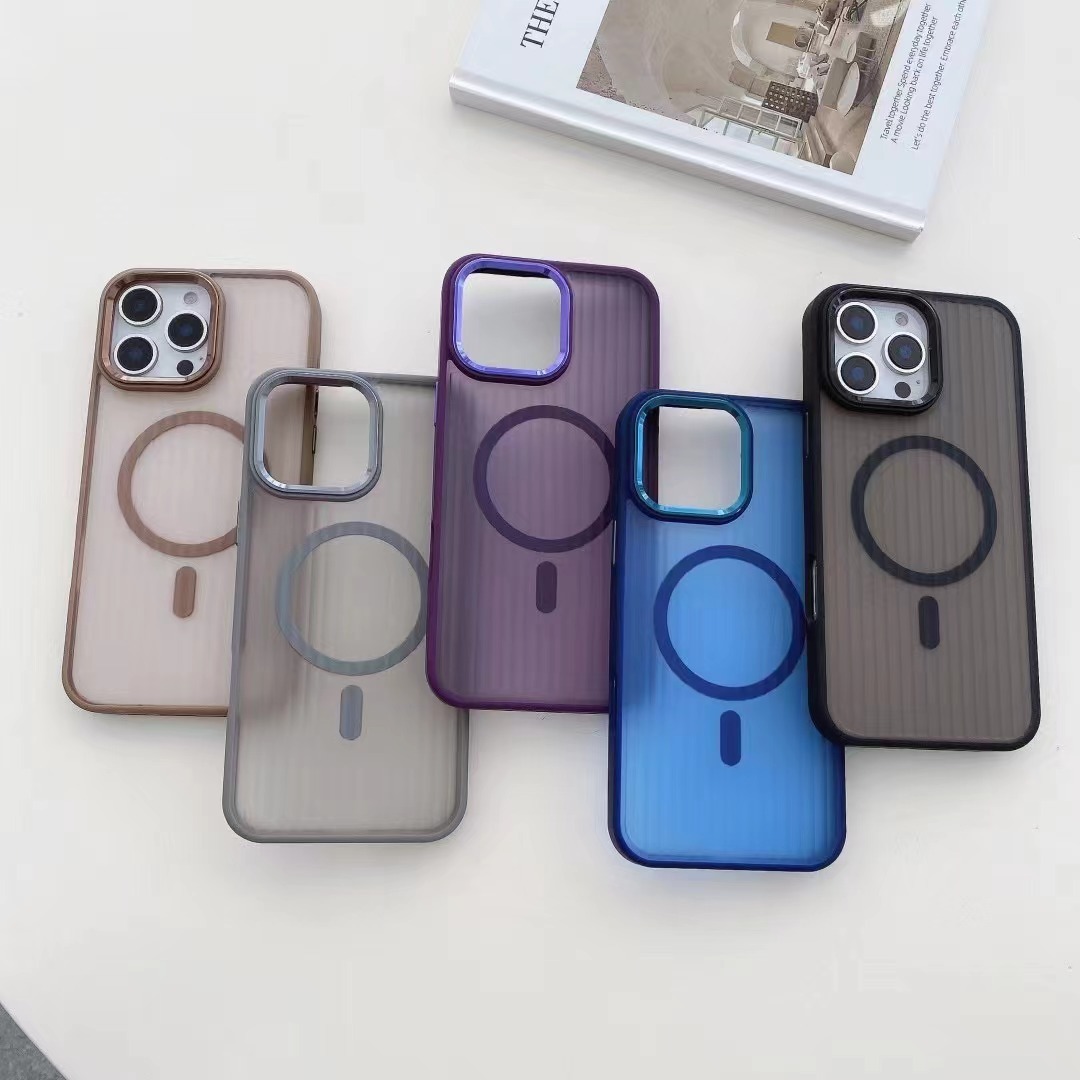BEISOKY Luxury Magnetic Wireless Charging Anti Drop Protection Phone Case