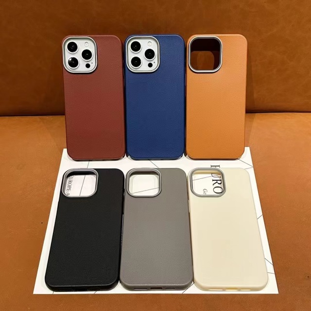 BEISOKY Anti Shock Leather Pattern Soft TPU Materials Phone Case
