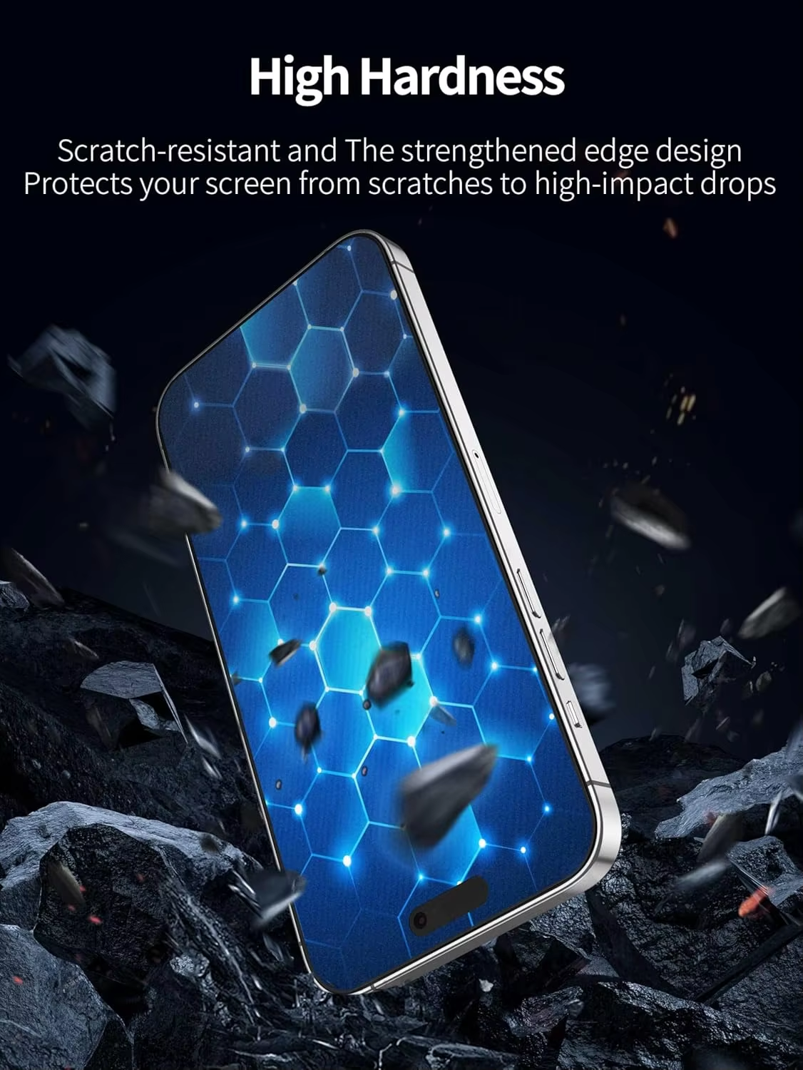 BEISOKY ESD Anti Static Matte Anti Glare Anti Fingerprint 9H Tempered Glass