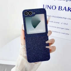 BEISOKY Colorful Luxury Glitter Ultra Slim Shockproof Bling Folding Phone Case for Samsung Galaxy Z Flip 6 5 4 3