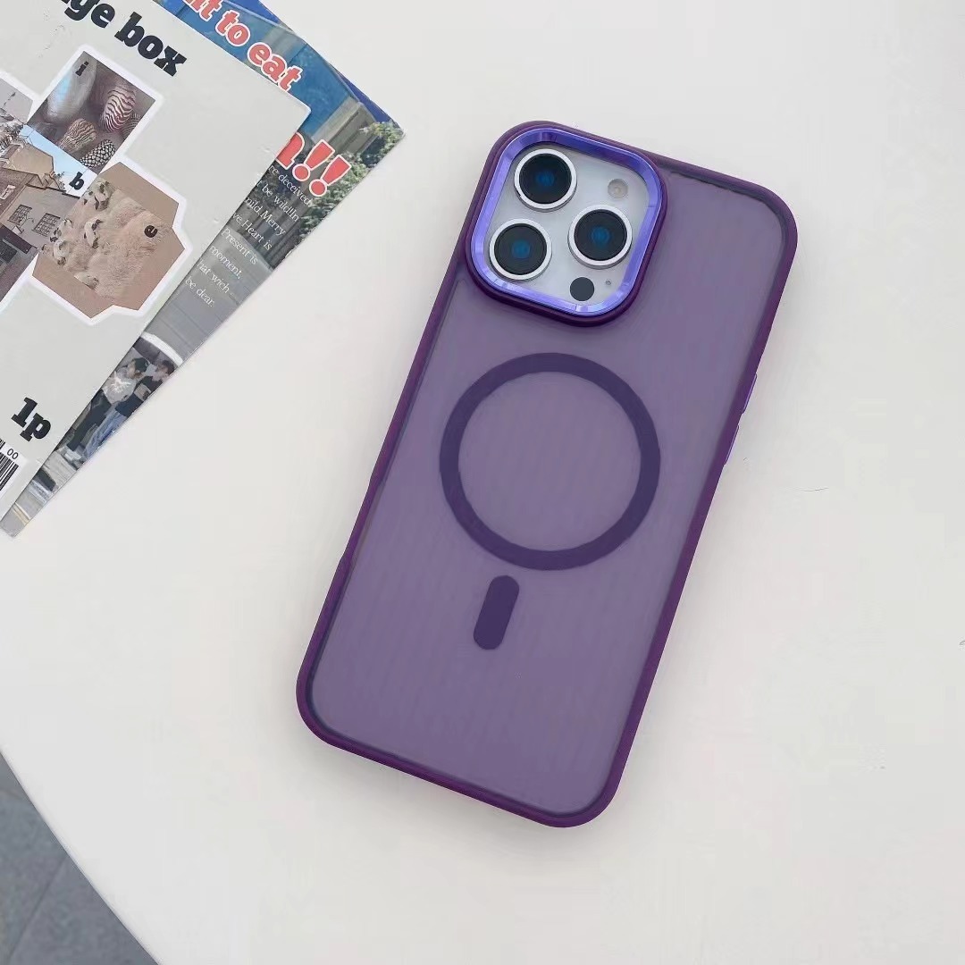 BEISOKY Luxury Magnetic Wireless Charging Anti Drop Protection Phone Case