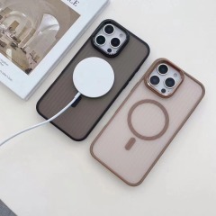 BEISOKY Luxury Magnetic Wireless Charging Anti Drop Protection Phone Case