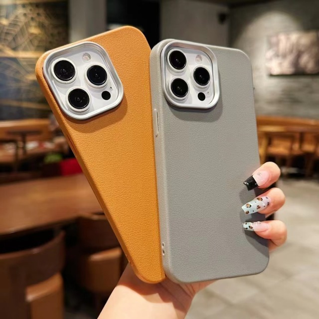 BEISOKY Anti Shock Leather Pattern Soft TPU Materials Phone Case