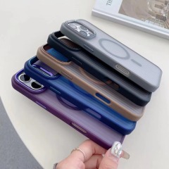 BEISOKY Luxury Magnetic Wireless Charging Anti Drop Protection Phone Case