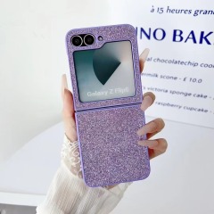 BEISOKY Colorful Luxury Glitter Ultra Slim Shockproof Bling Folding Phone Case for Samsung Galaxy Z Flip 6 5 4 3