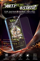 BEISOKY Anti-Dust Anti-static Protection ESD 9H Tempered Glass Screen Protector